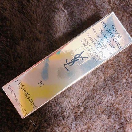 ルージュ ヴォリュプテ シャイン/YVES SAINT LAURENT BEAUTE/口紅を使ったクチコミ(1枚目)