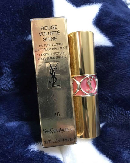 ルージュ ヴォリュプテ シャイン/YVES SAINT LAURENT BEAUTE/口紅を使ったクチコミ(1枚目)