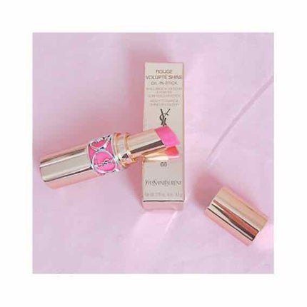 ルージュ ヴォリュプテ シャイン/YVES SAINT LAURENT BEAUTE/口紅を使ったクチコミ(1枚目)