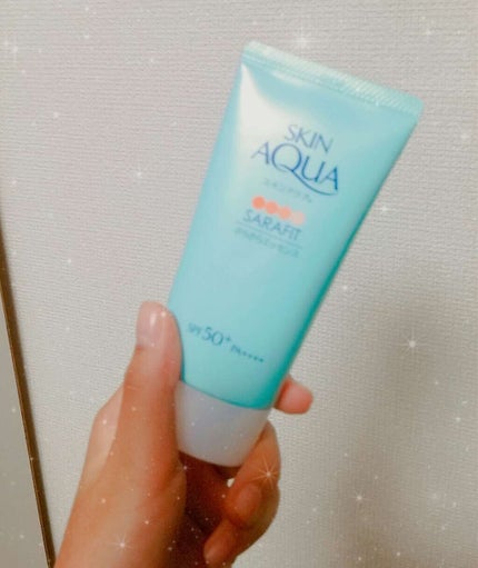 サラフィットUV さらさらエッセンス 無香料/スキンアクア/日焼け止め・UVケアを使ったクチコミ(1枚目)