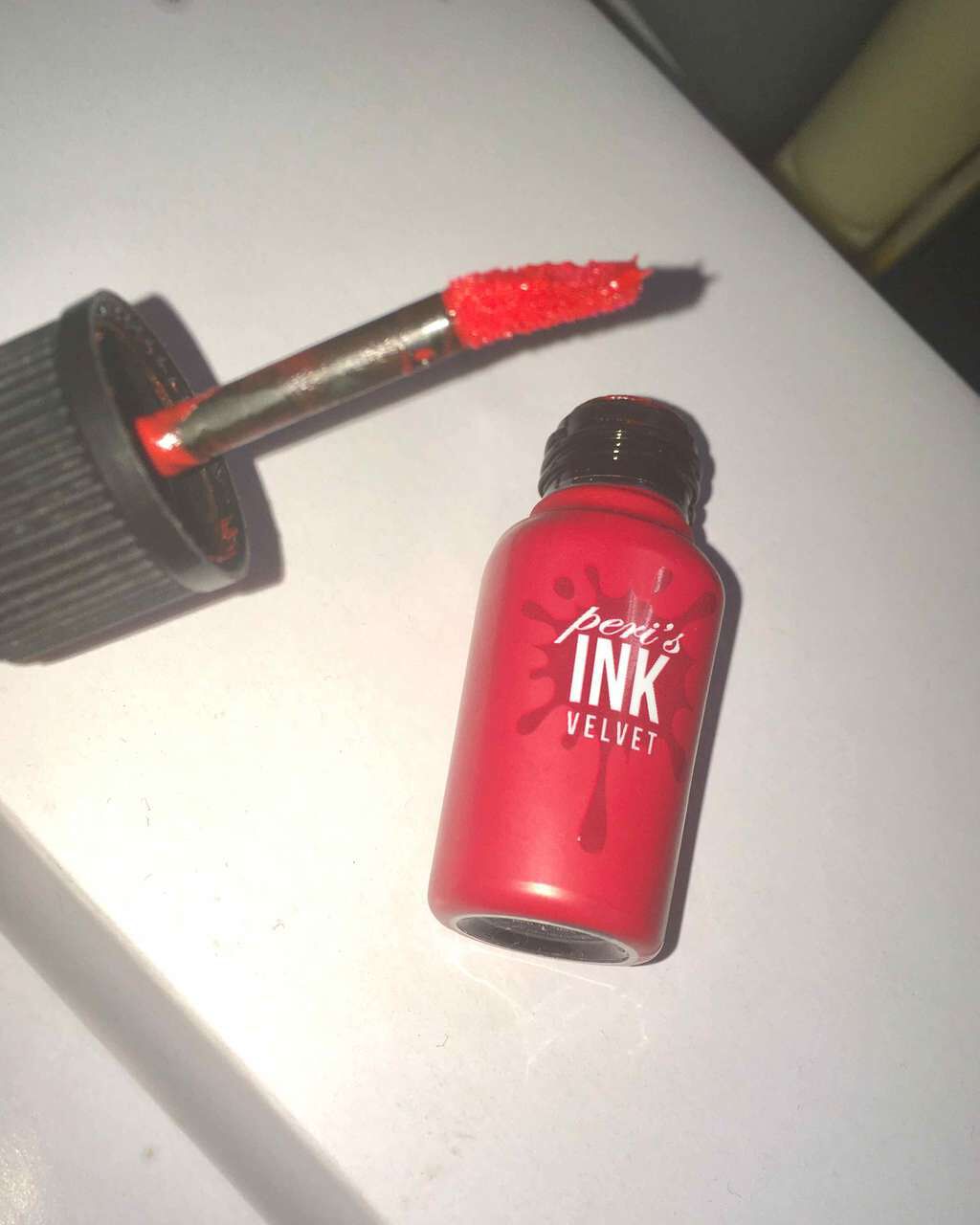 インク ベルベット/PERIPERA/口紅を使ったクチコミ(2枚目)