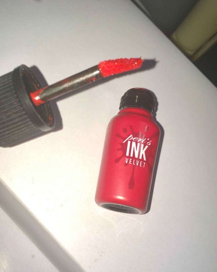 インク ベルベット/PERIPERA/口紅を使ったクチコミ(2枚目)
