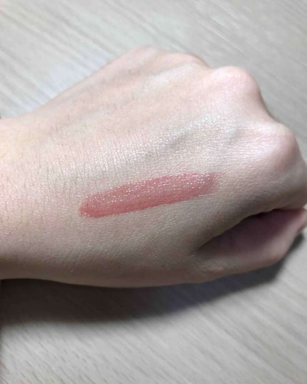 ラスティンググロスリップ/CEZANNE/口紅を使ったクチコミ(4枚目)