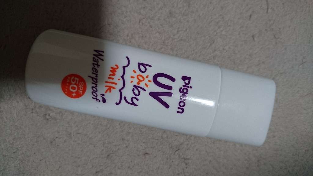 UVベビーミルク ウォータープルーフ SPF50/ピジョン/日焼け止めミルクを使ったクチコミ（1枚目）