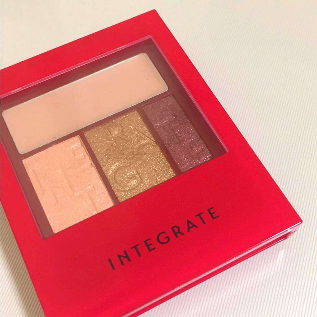 アクセントカラーアイズ CC/インテグレート/アイシャドウパレットを使ったクチコミ(1枚目)