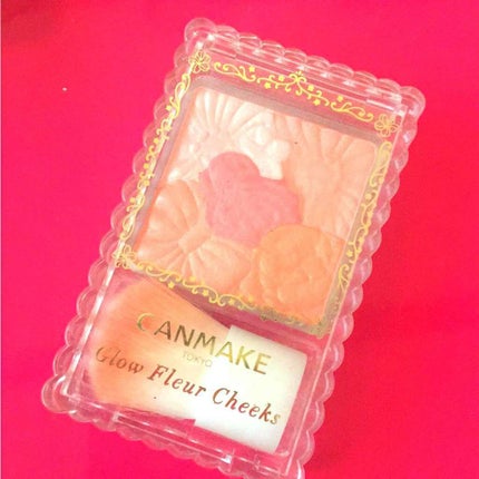 グロウフルールチークス/キャンメイク/パウダーチークを使ったクチコミ(1枚目)