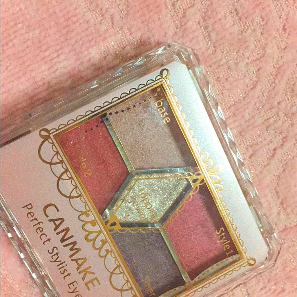 【旧品】パーフェクトスタイリストアイズ/キャンメイク/アイシャドウパレットを使ったクチコミ(1枚目)