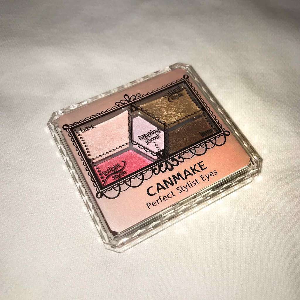 【旧品】パーフェクトスタイリストアイズ/キャンメイク/アイシャドウパレットを使ったクチコミ(1枚目)