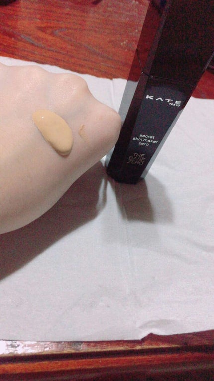 シークレットスキンメイカーゼロ(リキッド)/KATE/リキッドファンデーションを使ったクチコミ(3枚目)