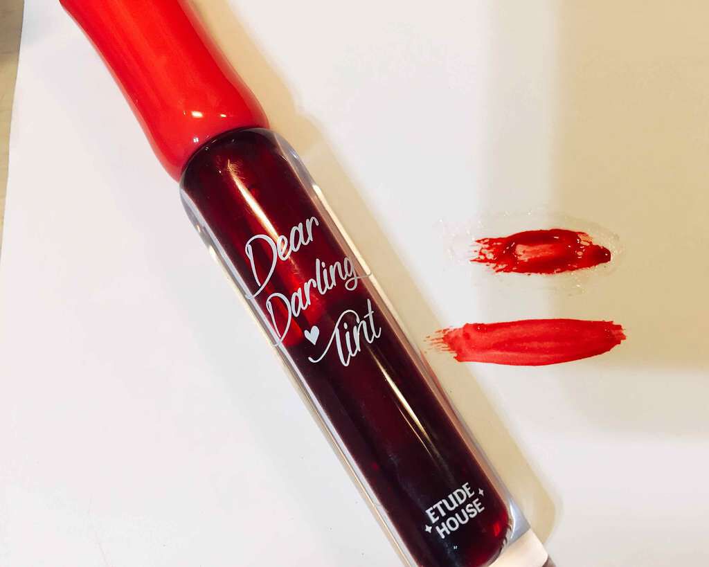ディアダーリン ウォータージェルティント/ETUDE/リップティントを使ったクチコミ（3枚目）