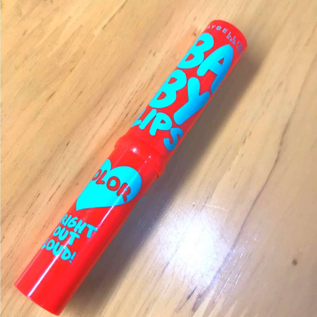 リップクリーム カラー BABY LIPS/MAYBELLINE NEW YORK/リップケアを使ったクチコミ（1枚目）