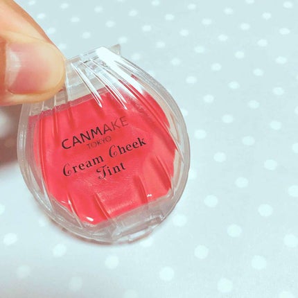 クリームチーク ティント/キャンメイク/ジェル・クリームチークを使ったクチコミ(1枚目)