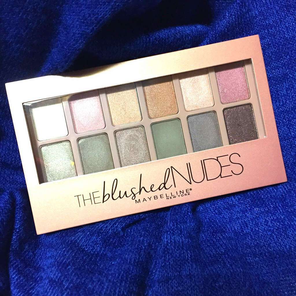 ヌードパレット ブラッシュド/MAYBELLINE NEW YORK/アイシャドウパレットを使ったクチコミ(1枚目)