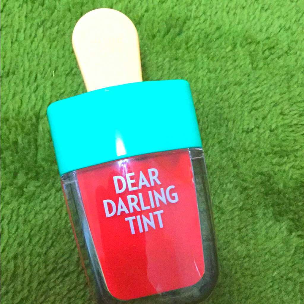 ディアダーリン ウォータージェルティント (アイスティント)/ETUDE/口紅を使ったクチコミ(1枚目)