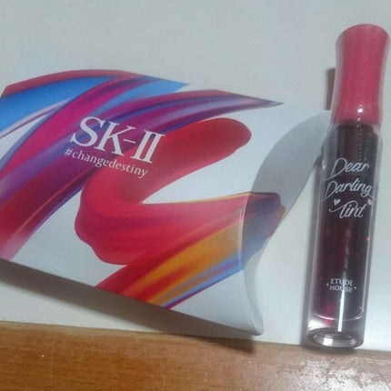 ディアダーリン ウォータージェルティント/ETUDE/リップティントを使ったクチコミ(1枚目)