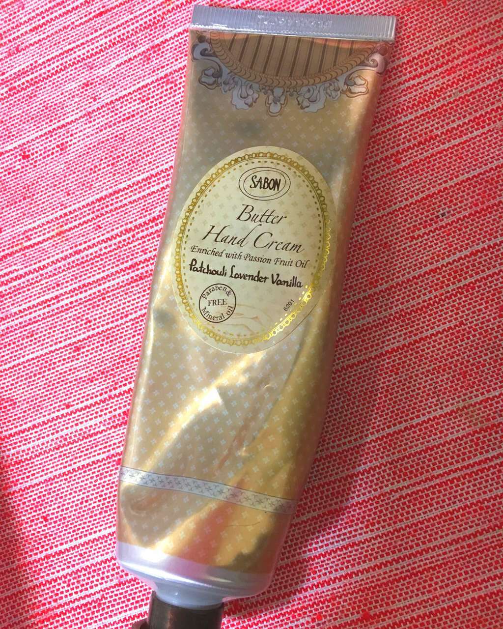 バターハンドクリーム /SABON/ハンドクリームを使ったクチコミ（1枚目）