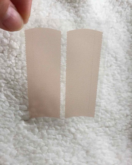 アイテープ(絆創膏タイプ、レギュラー、70枚)/DAISO/二重まぶた用アイテムを使ったクチコミ(2枚目)