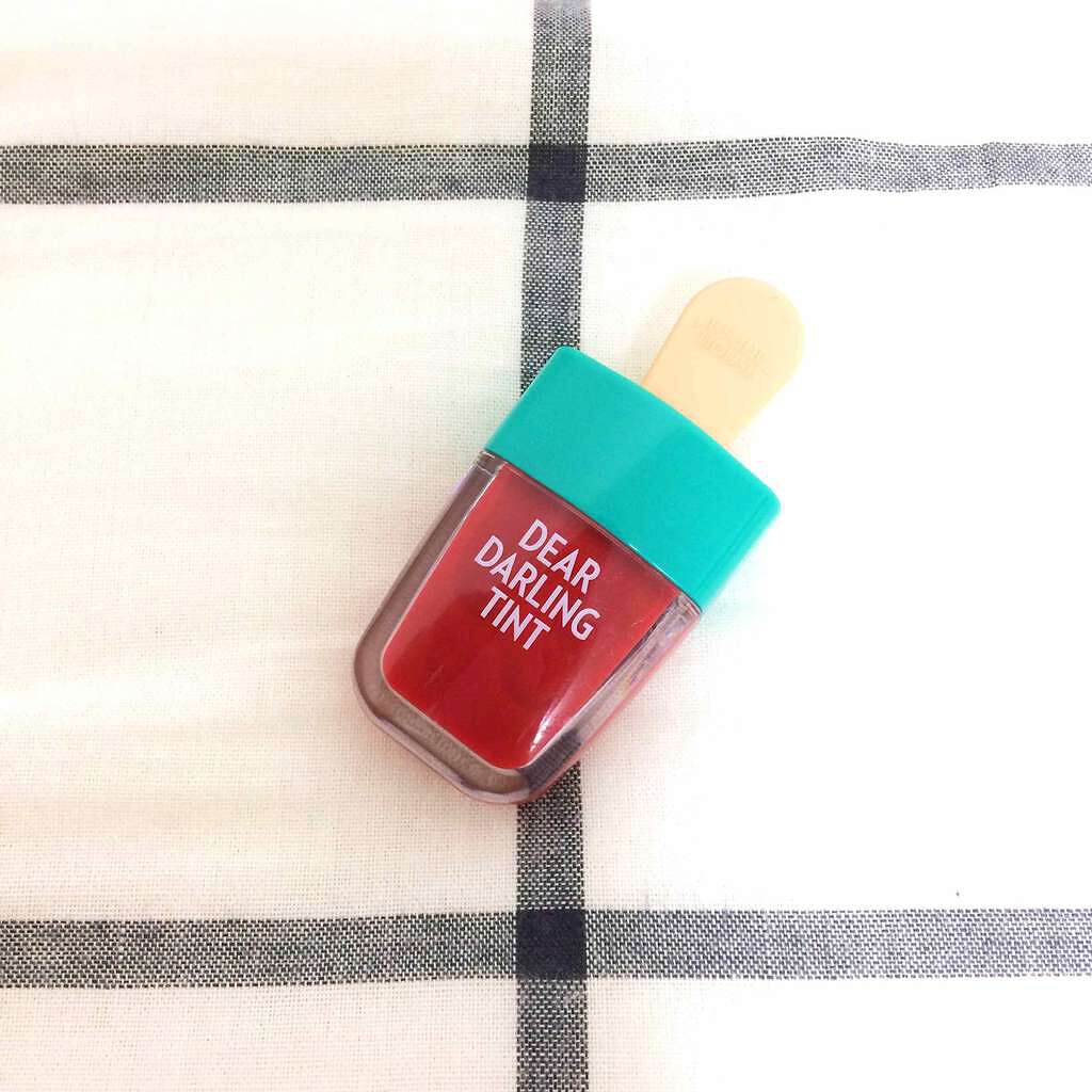 ディアダーリン ウォータージェルティント (アイスティント)/ETUDE/口紅を使ったクチコミ(1枚目)