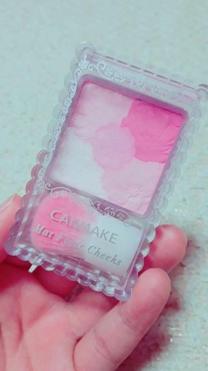 マットフルールチークス/キャンメイク/パウダーチークを使ったクチコミ(1枚目)