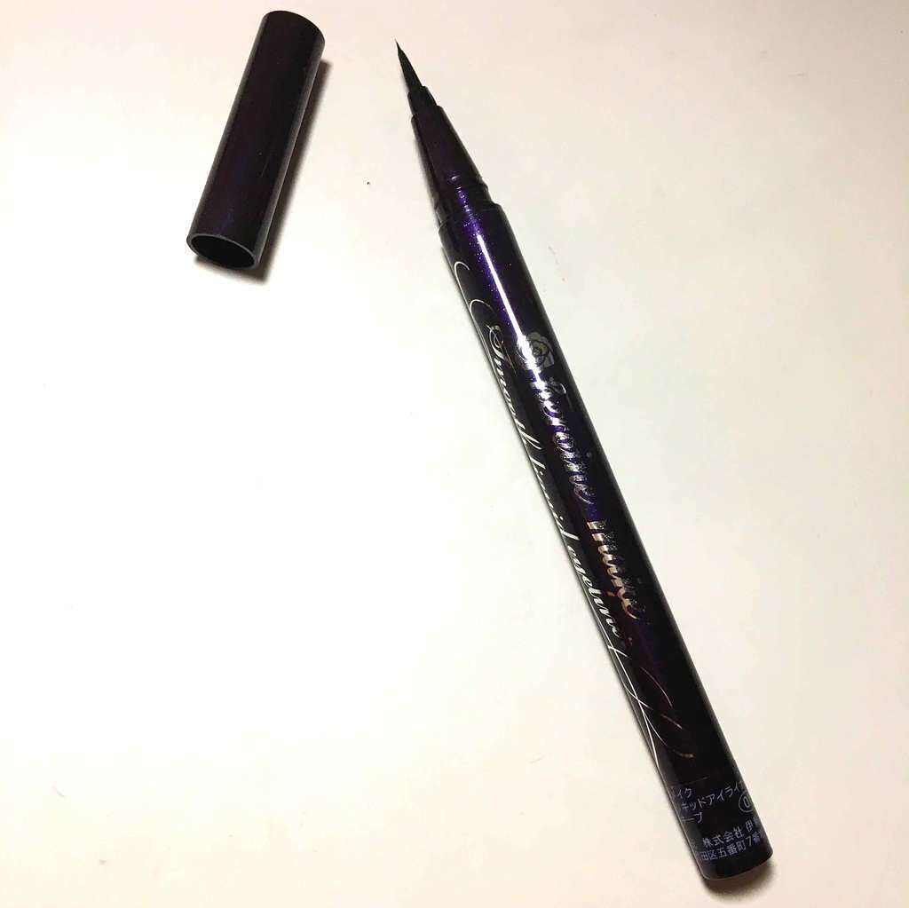 スムースリキッドアイライナー スーパーキープ/ヒロインメイク/リキッドアイライナーを使ったクチコミ（1枚目）