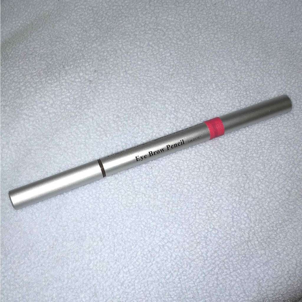 だ円芯 アルミ アイブローペンシル/DAISO/アイブロウペンシルを使ったクチコミ(2枚目)