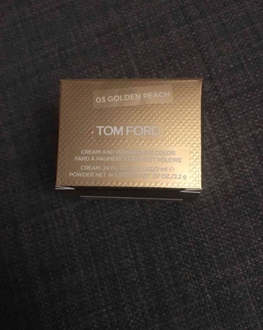 クリーム カラー フォー アイズ/TOM FORD BEAUTY/ジェル・クリームアイシャドウを使ったクチコミ（1枚目）