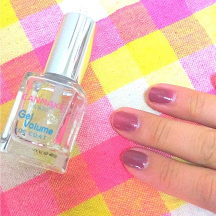 ジェルボリュームトップコート/キャンメイク/ネイルトップコートを使ったクチコミ(2枚目)