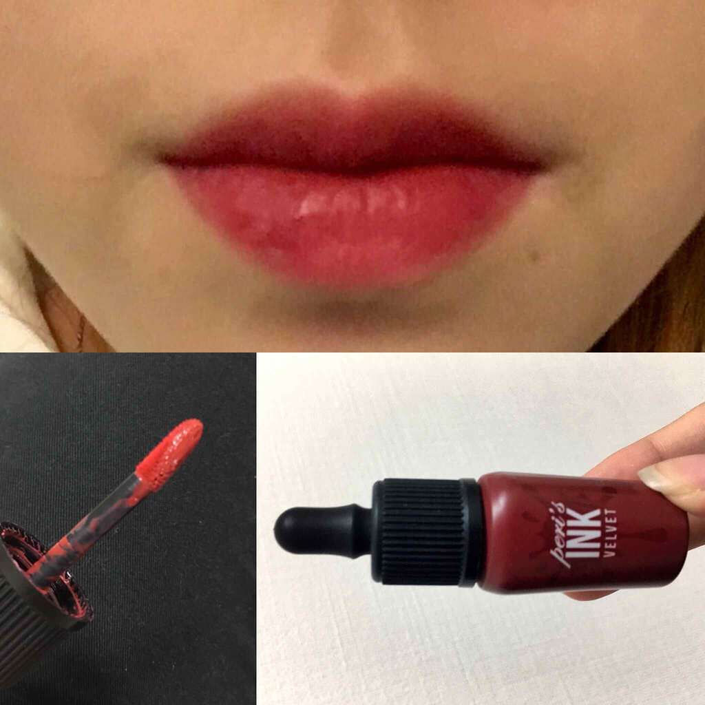 インク ベルベット/PERIPERA/口紅を使ったクチコミ(1枚目)