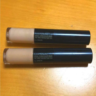 the SAEM Cover Perfection IDEAL CONCEALER DUO 01,1.5


スティックタイプとリキッドタイプのコンシーラーが1本になってるタイプ！
リキッドの方はカバー