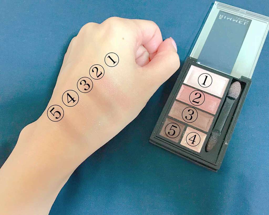 ショコラスウィート アイズ/リンメル ロンドン/アイシャドウパレットを使ったクチコミ(2枚目)