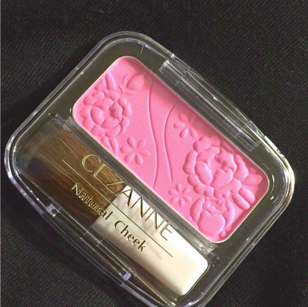 ナチュラル チークN/CEZANNE/パウダーチークを使ったクチコミ（1枚目）