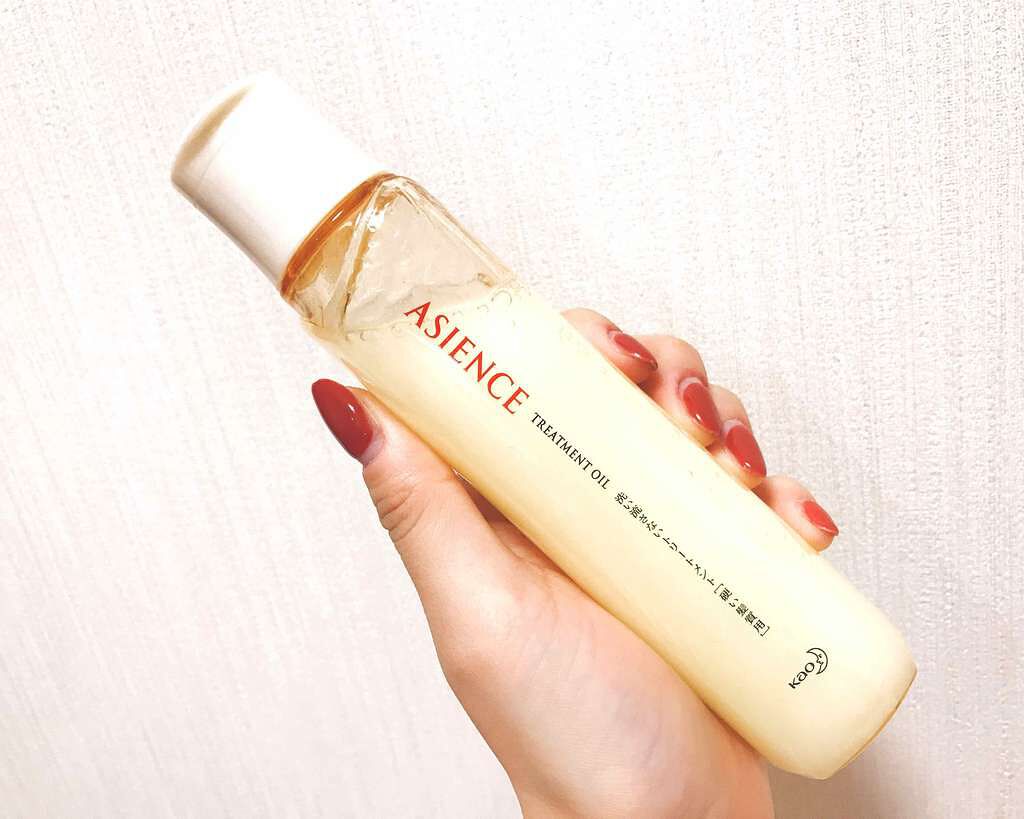 うる艶浸透ケアオイル 硬い髪質用/アジエンス/ヘアオイルを使ったクチコミ(2枚目)