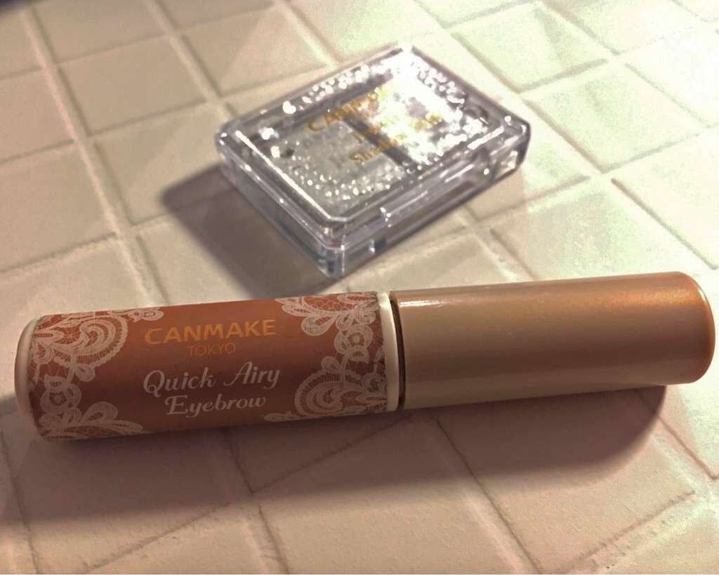 クイックエアリーアイブロウ/キャンメイク/パウダーアイブロウを使ったクチコミ（1枚目）