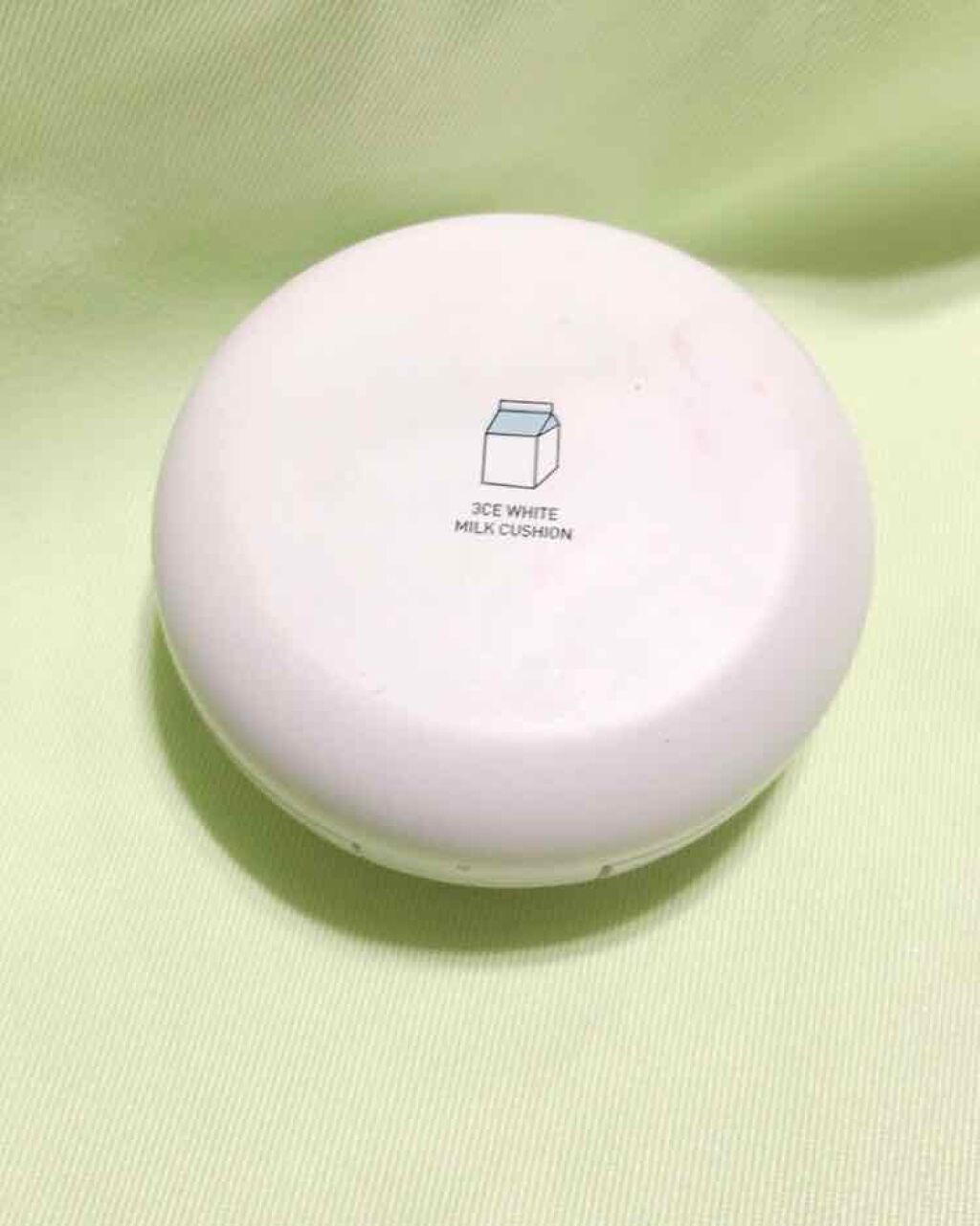 WHITE MILK CUSHION/3CE/クッションファンデーションを使ったクチコミ（1枚目）