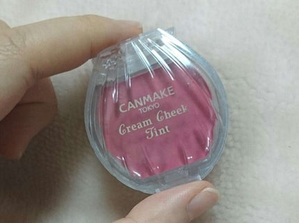 クリームチーク ティント/キャンメイク/ジェル・クリームチークを使ったクチコミ(1枚目)