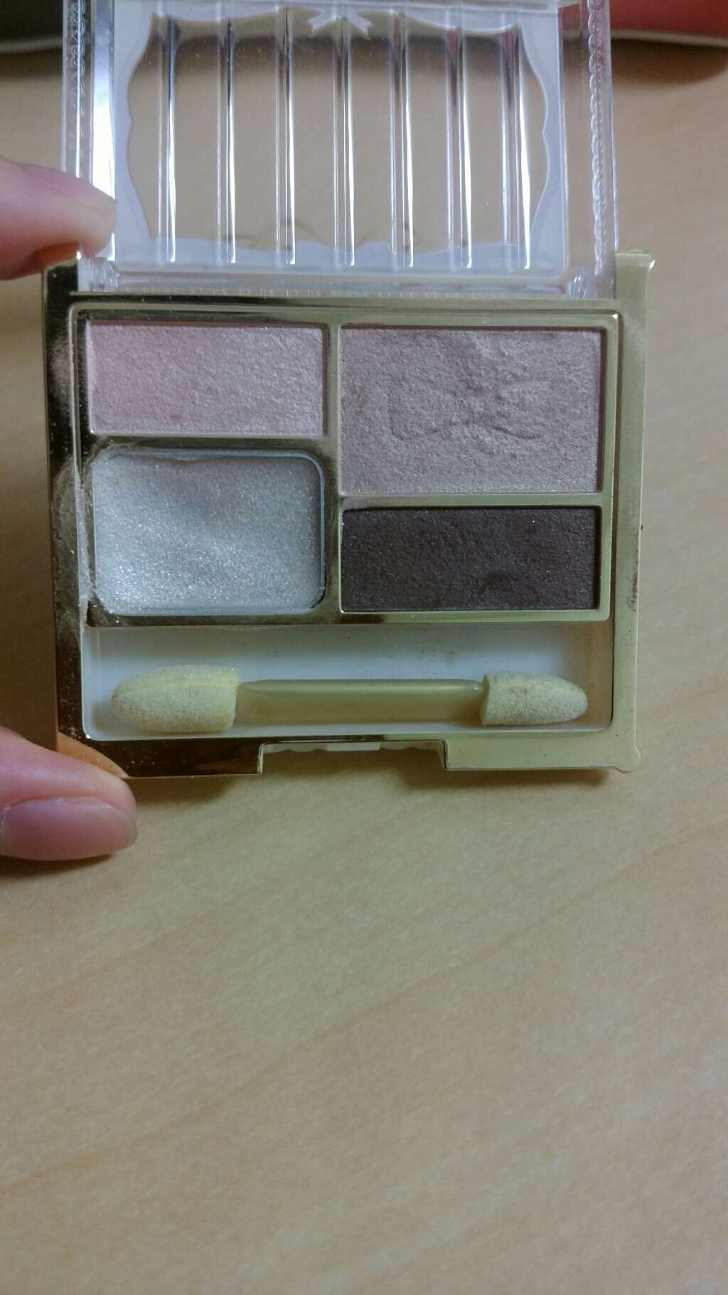 シャイニードルチェシャドウ/スウィーツ スウィーツ/アイシャドウパレットを使ったクチコミ(2枚目)