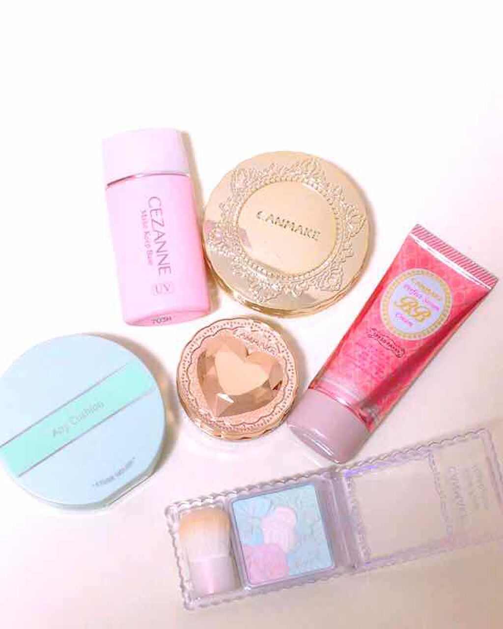 【旧品】マシュマロフィニッシュパウダー/キャンメイク/プレストパウダーを使ったクチコミ(1枚目)