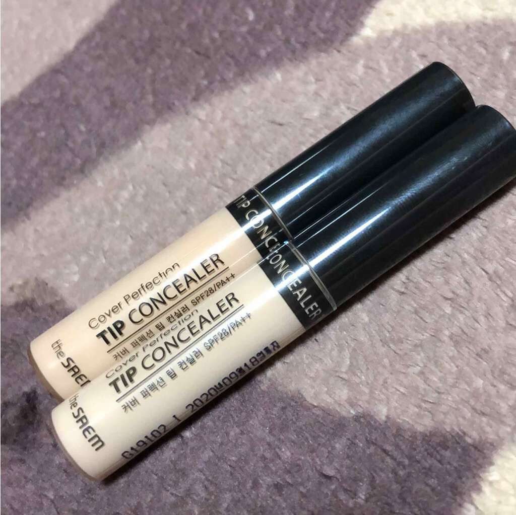 カバーパーフェクション チップコンシーラー/the SAEM/リキッドコンシーラーを使ったクチコミ(1枚目)