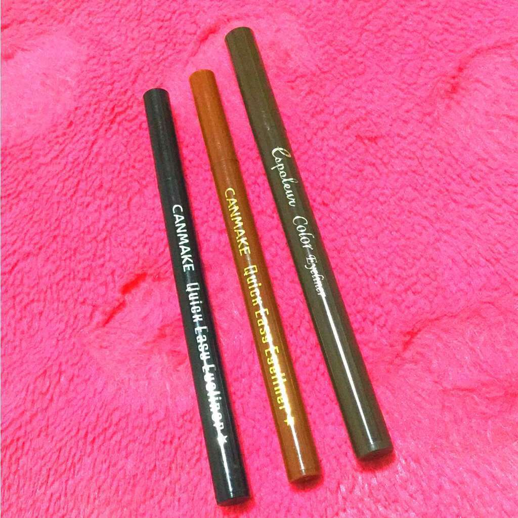 クイックイージーアイライナー/キャンメイク/リキッドアイライナーを使ったクチコミ(1枚目)