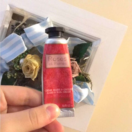 ローズ ベルベットハンド&ネイルクリーム/L'OCCITANE/ハンドクリームを使ったクチコミ(1枚目)