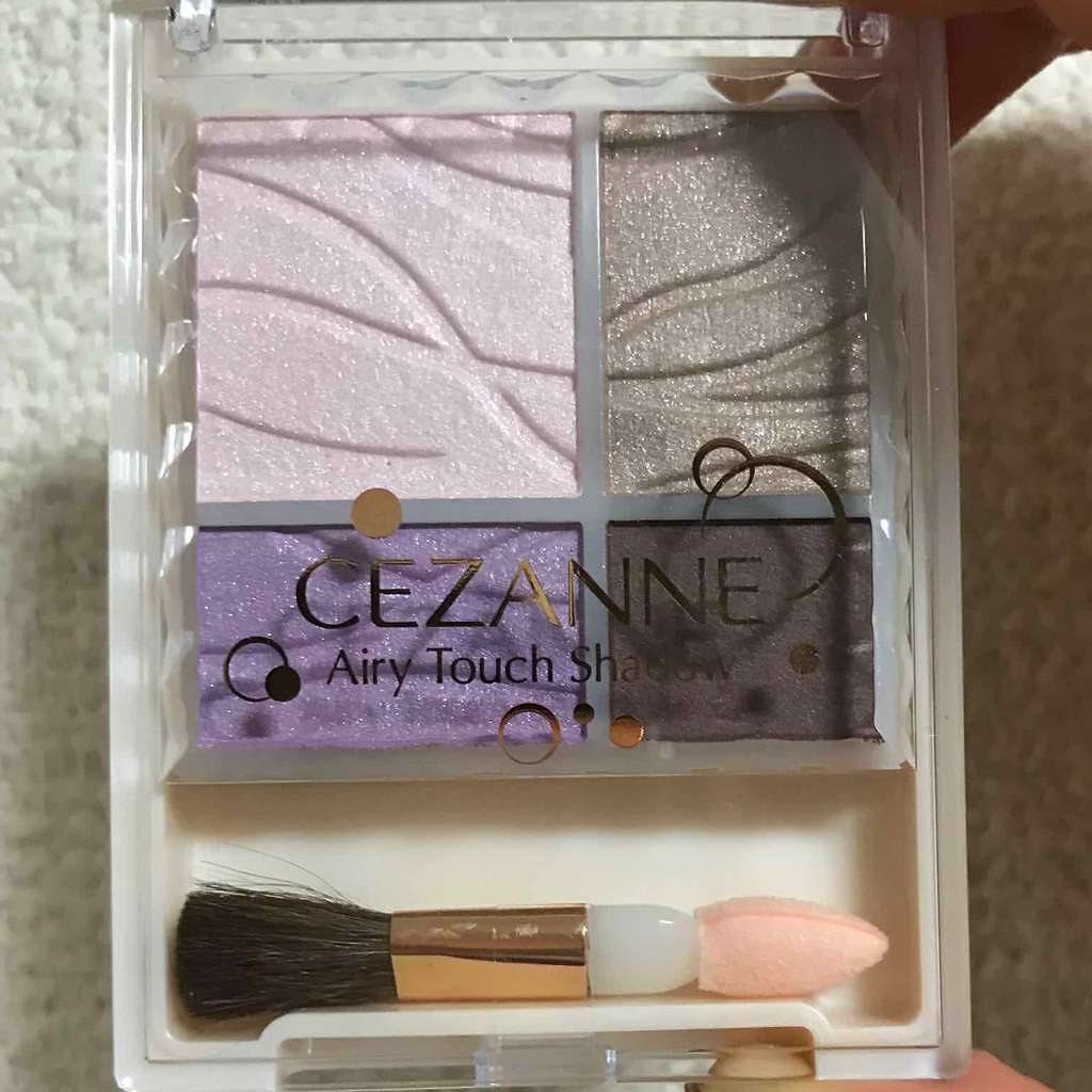 エアリータッチシャドウ/CEZANNE/アイシャドウパレットを使ったクチコミ(2枚目)
