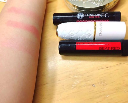 ラスティング リップカラーN/CEZANNE/口紅を使ったクチコミ(3枚目)