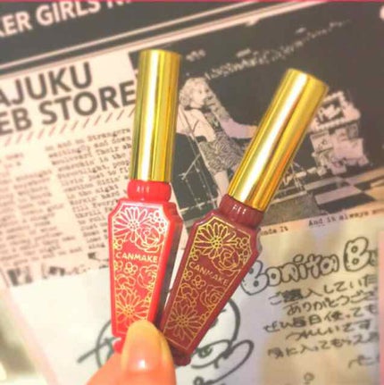 リップティントシロップ/キャンメイク/リップティントを使ったクチコミ(1枚目)