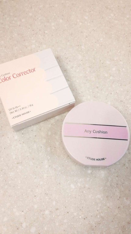 エニークッション カラーコレクター/ETUDE/化粧下地を使ったクチコミ(1枚目)