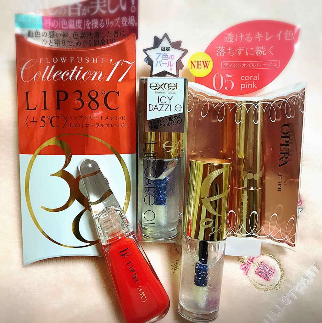 リップケアオイル/excel/リップグロスを使ったクチコミ(1枚目)