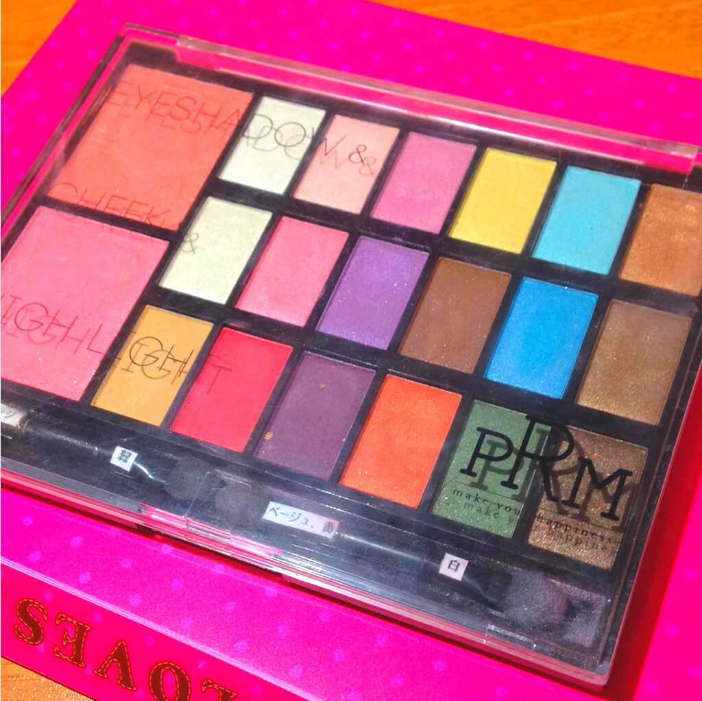 BW アイシャドウパレット PRM (スクエア)/ビューティーワールド/メイクアップキットを使ったクチコミ（1枚目）