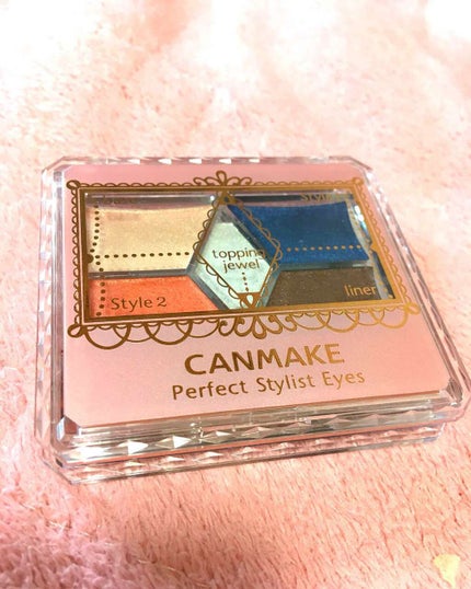 【旧品】パーフェクトスタイリストアイズ/キャンメイク/アイシャドウパレットを使ったクチコミ(1枚目)