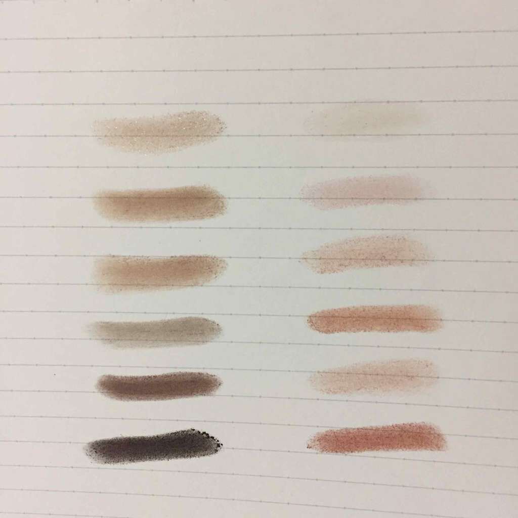 ヌードパレット ブラッシュド/MAYBELLINE NEW YORK/アイシャドウパレットを使ったクチコミ(2枚目)