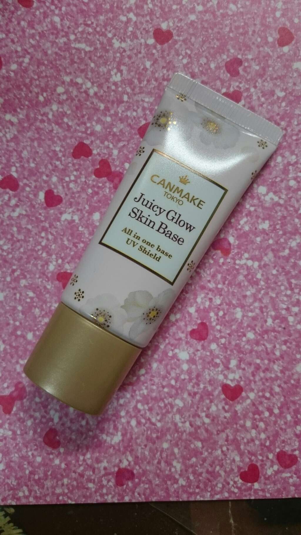ジューシーグロウスキンベース/キャンメイク/化粧下地を使ったクチコミ(1枚目)