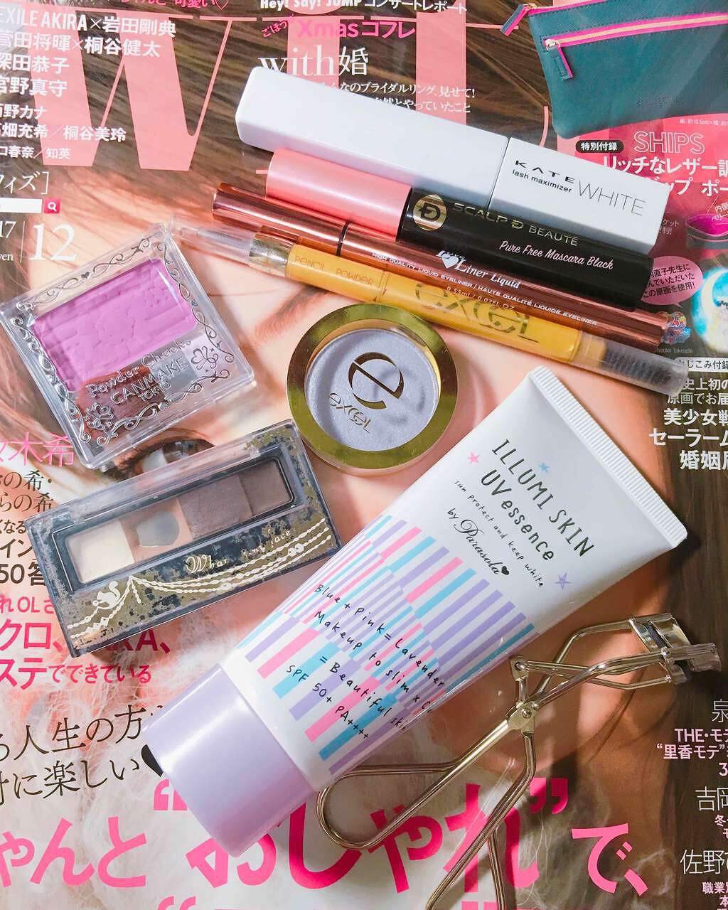 あい on LIPS 「《with特別付録SHIPSレザー調ダフマルジップポーチ》wi..」(3枚目)